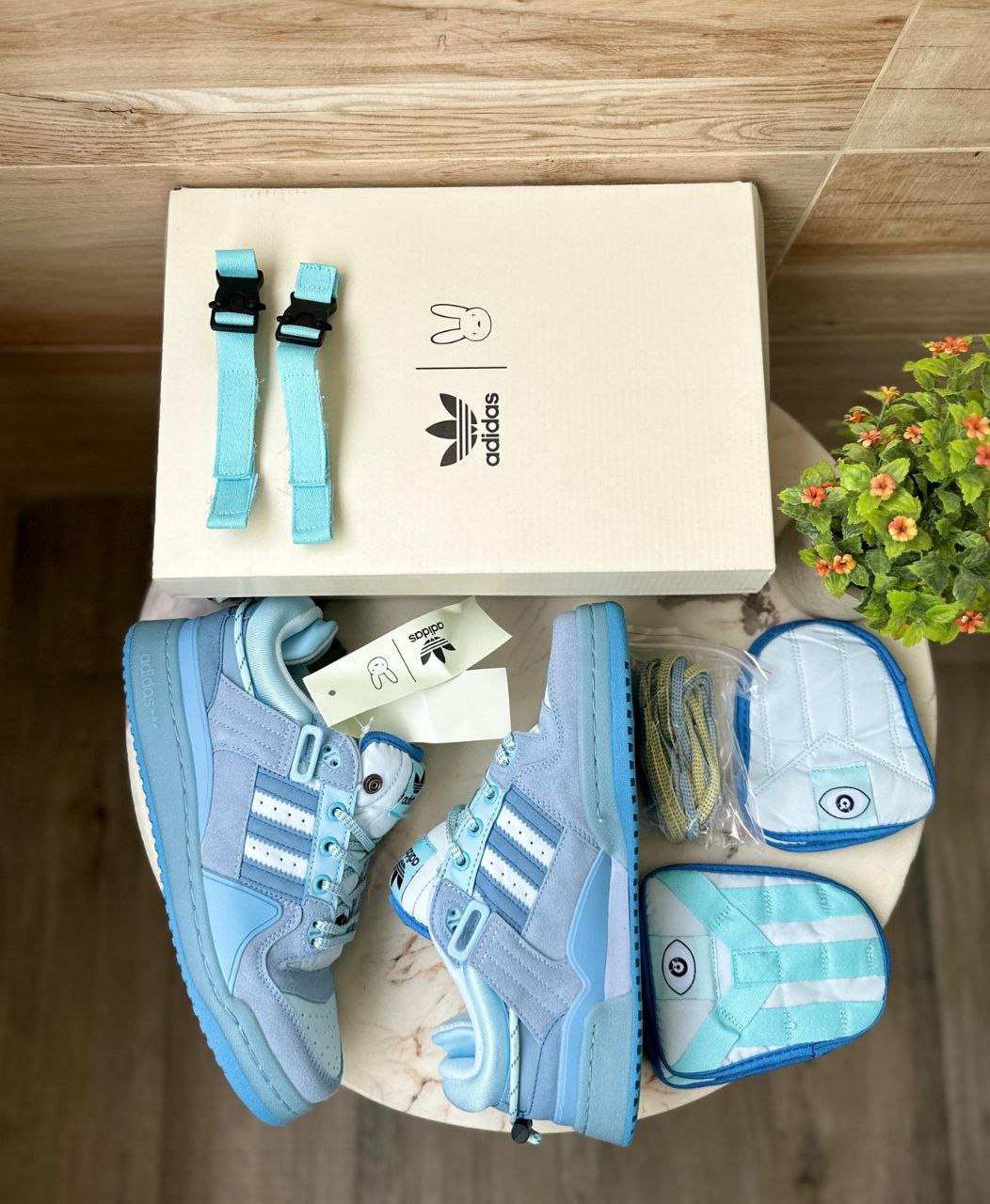 First Copy Adidas Forum Bad Bunny (Blue)