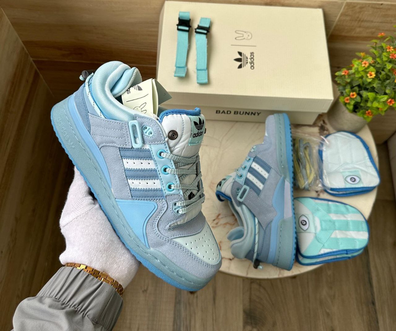 First Copy Adidas Forum Bad Bunny (Blue)