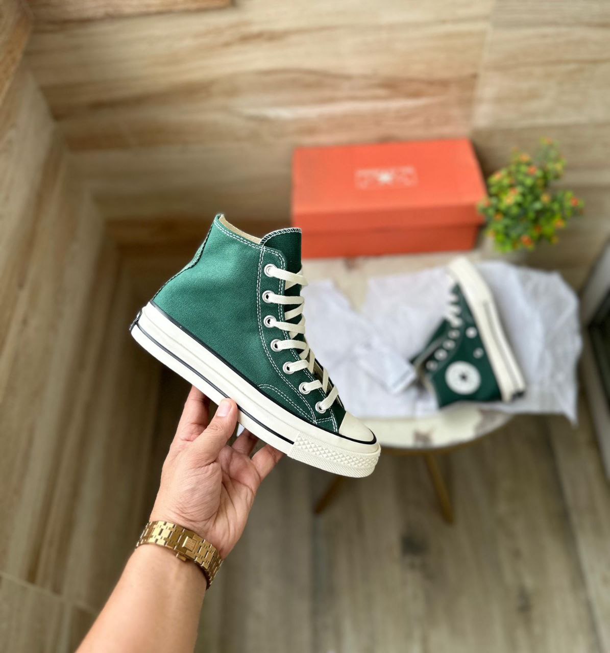CONVERSE CHUCK 70 First Copy (Green)