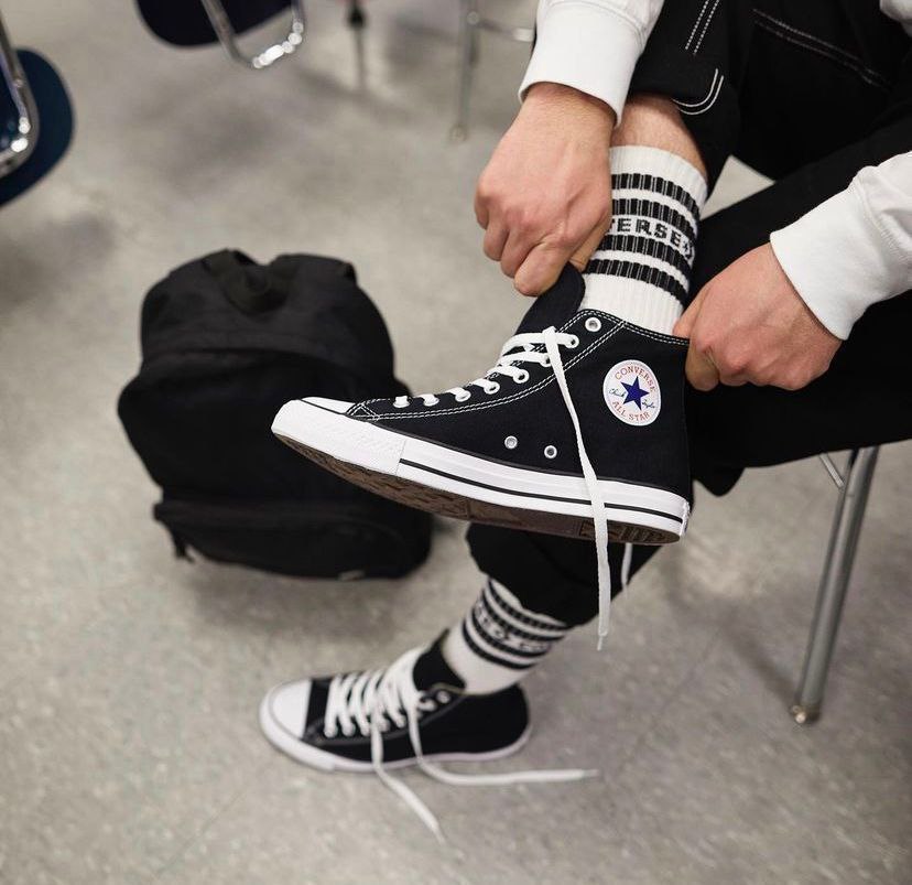 Converse All Star First Copy (Black)