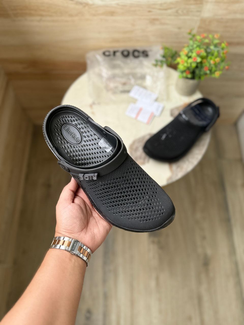 CROCS Literide 360 First Copy (Tripple Black)