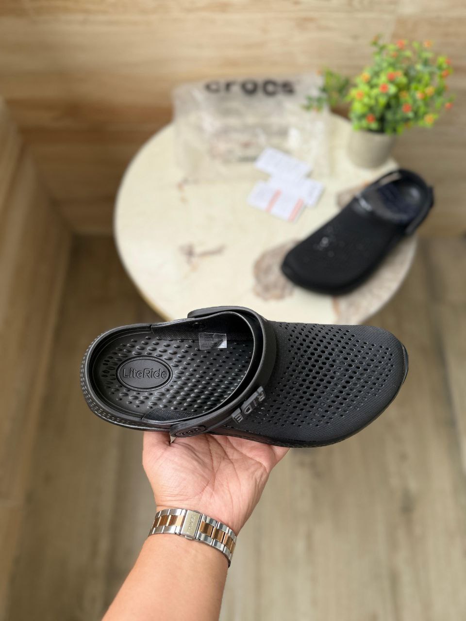 CROCS Literide 360 First Copy (Tripple Black)
