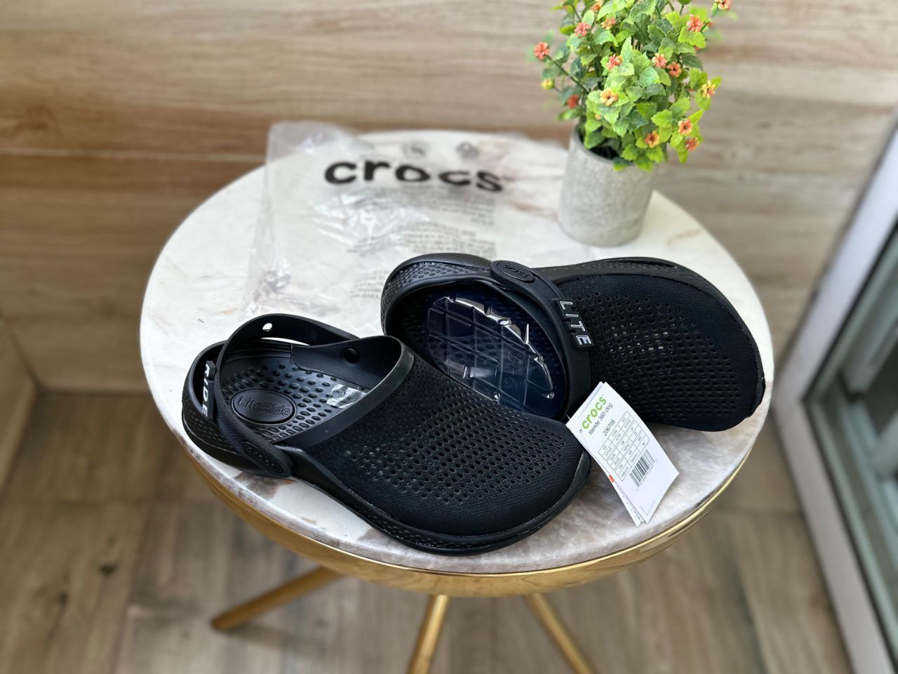 CROCS Literide 360 First Copy (Tripple Black)