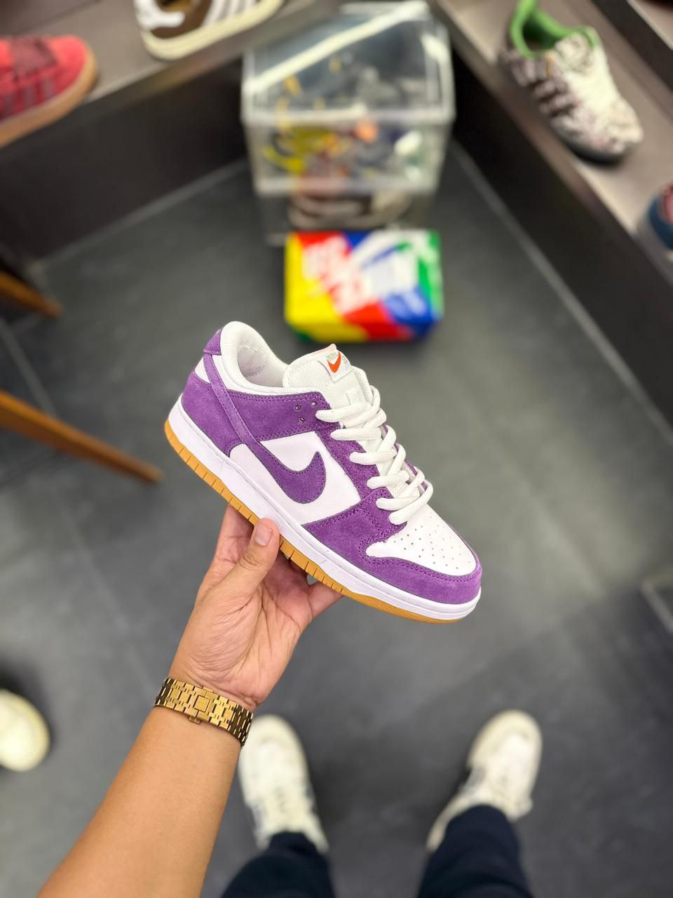 1st Copy Onlybrandz Dunk Low Court (Purple)