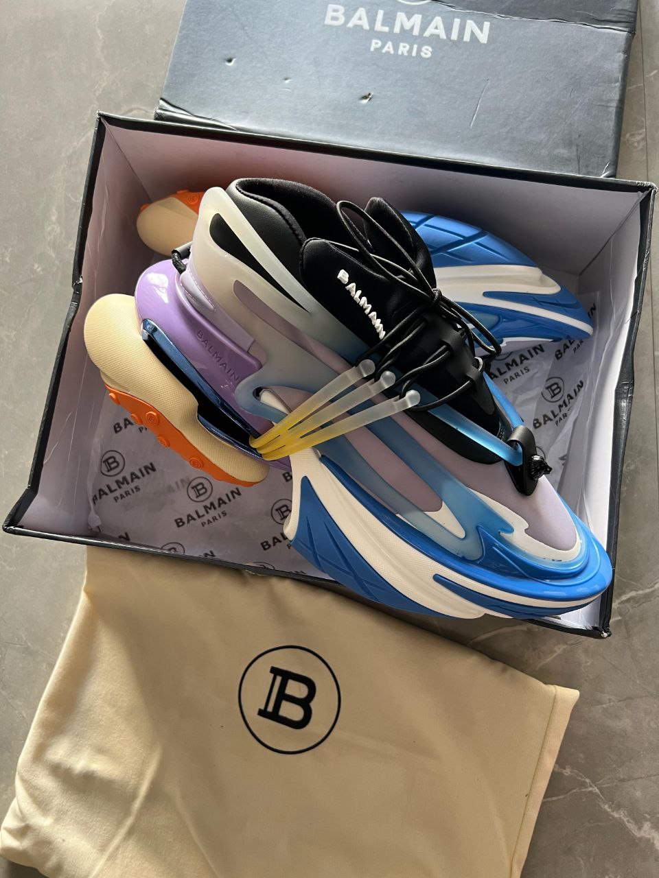 Balmain Synthetic Unicorn First Copy with Brand Box