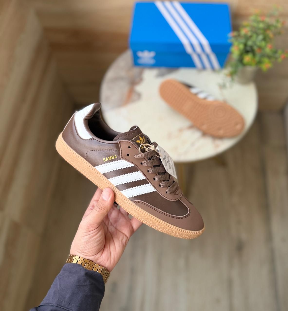 First Copy Adidas Originals Samba Brown