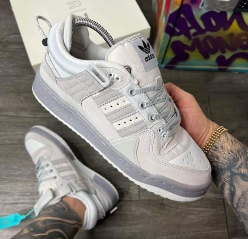 First Copy Adidas Forum Bad Bunny (Grey)