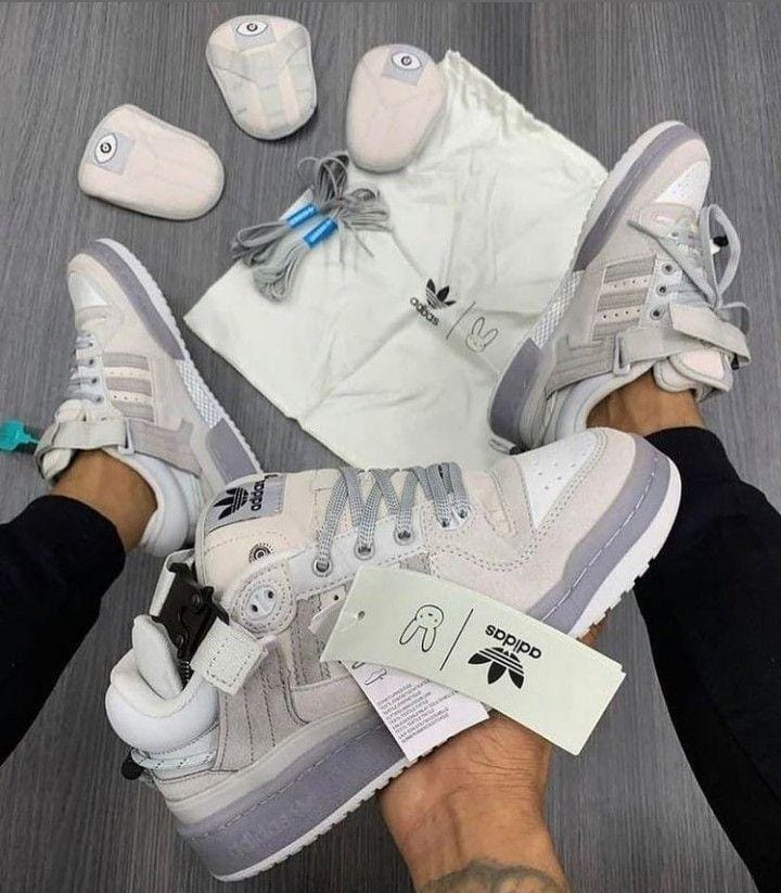 First Copy Adidas Forum Bad Bunny (Grey)
