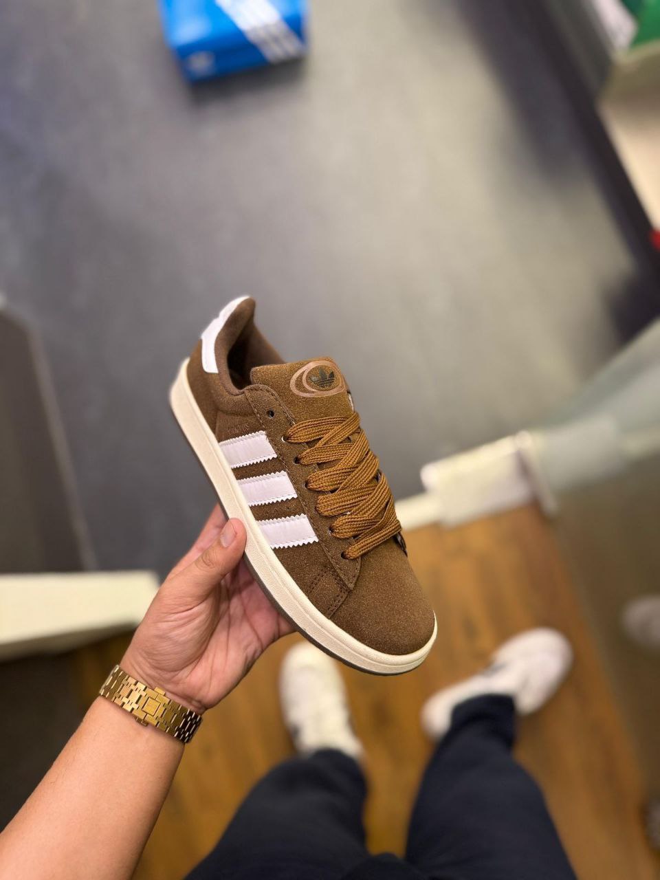First Copy Adidas Originals Campus (Brown)
